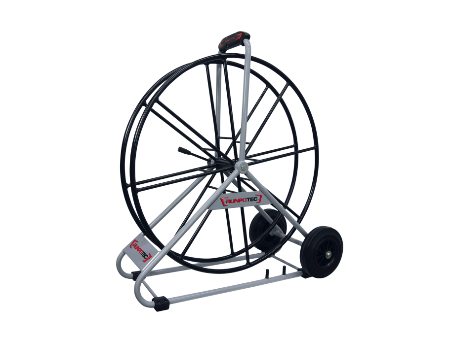 RUNPOTEC 20526 770 Navíjecí stojan, úzký, Ø 770mm, pro lana Ø 10mm a 12mm, pojízdný RUNPOTEC 20526 770 Navíjecí stojan, úzký, Ø 770mm, pro lana Ø 10mm a 12mm, pojízdný
